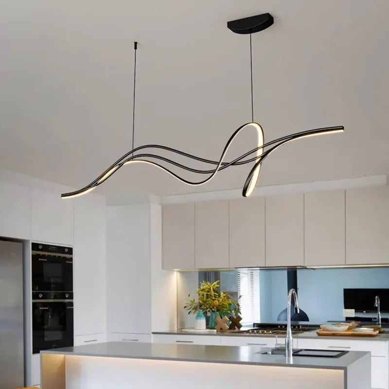 Modern Dimmable LED Chandelier for Indoor Lighting