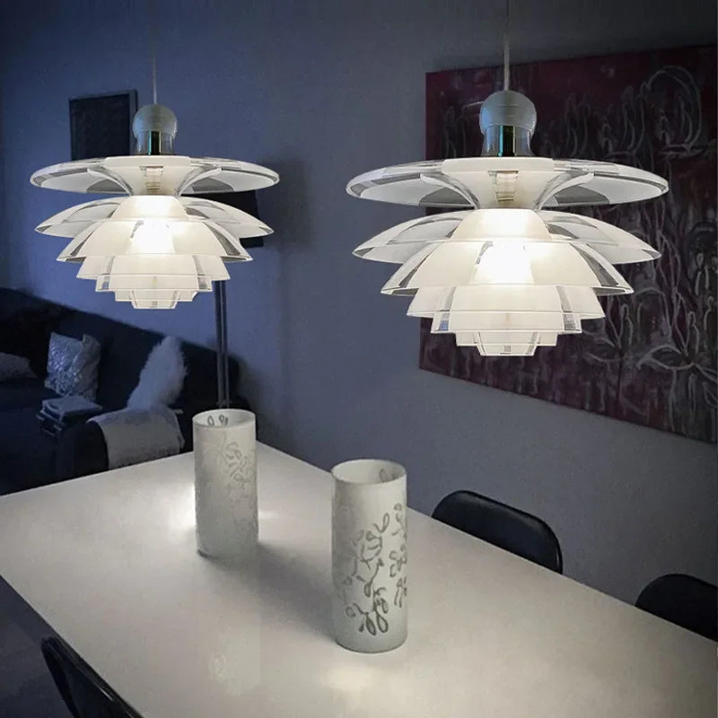 Elegant Nordic Glass Chandelier