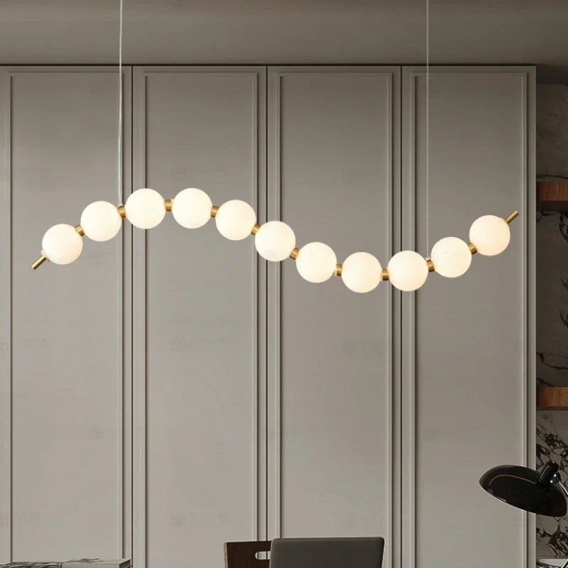 Modern and stylish acrylic chandelier