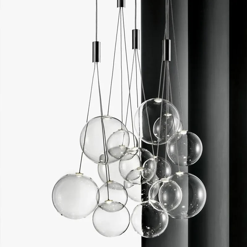 Nordic Contemporary Luminous Chandelier