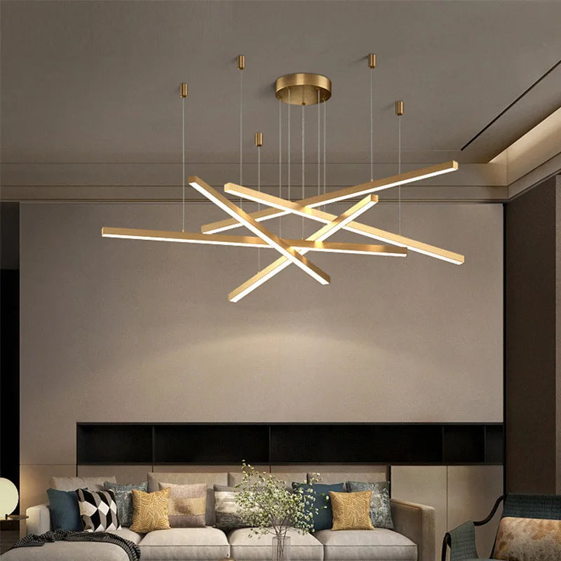 modern pendant chandelier for bright interior decoration