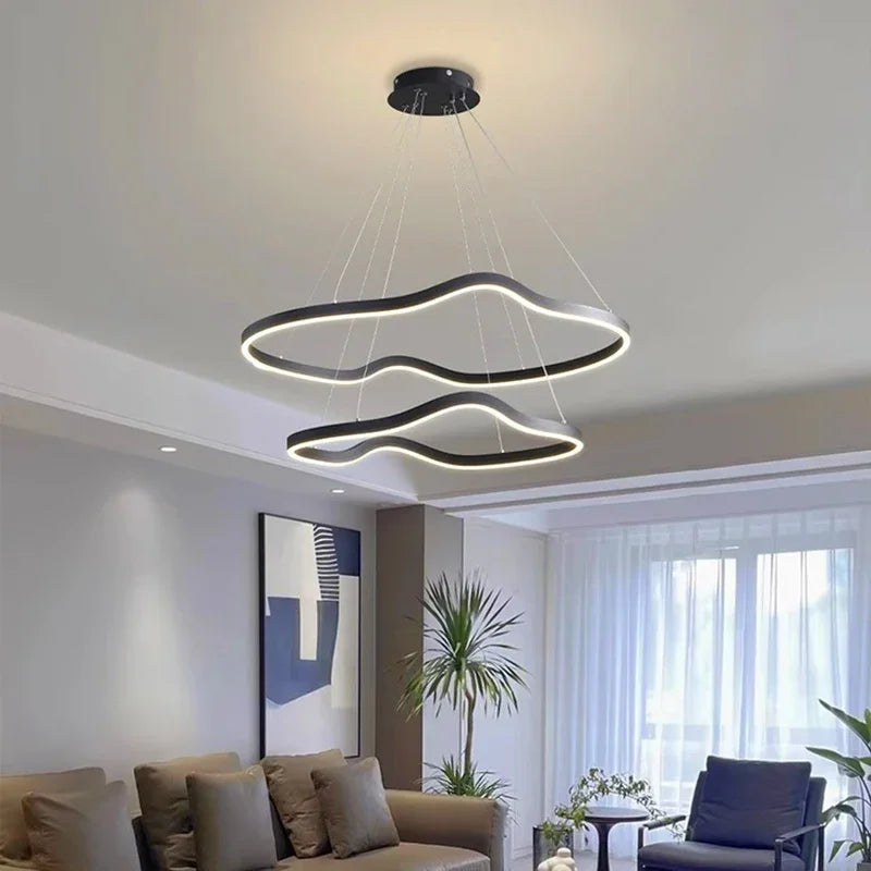 LED pendant light for modern interior lighting