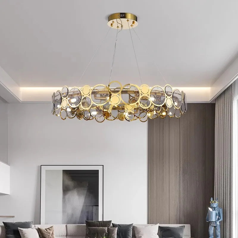 Modern Luxury LED Chandelier for Interior Lighting