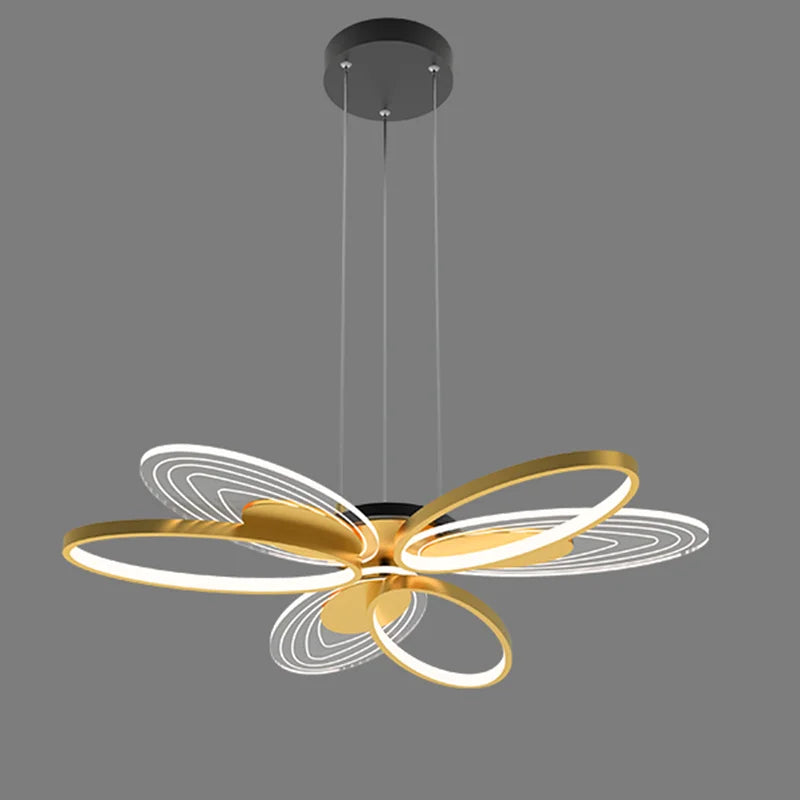 Minimalist Nordic LED creative butterfly chandelier