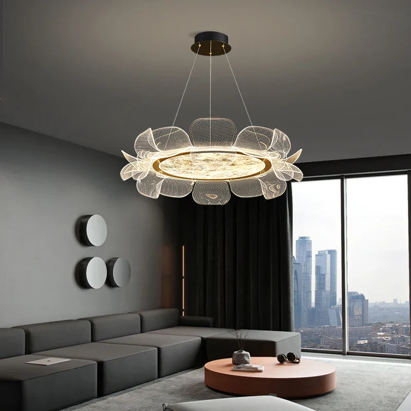 Elegant Modern Indoor Chandelier Decor