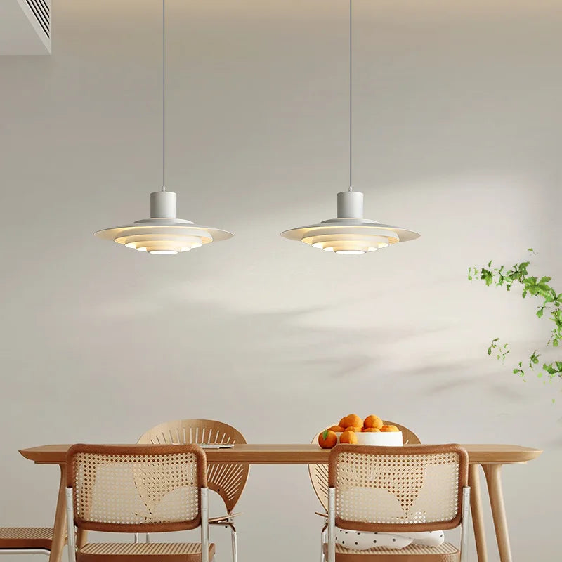 Elegant Danish hanging chandelier