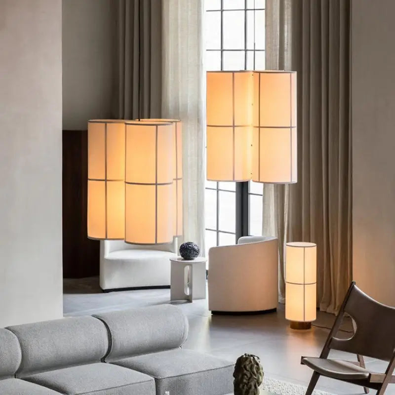 Handcrafted Japanese LED pendant light.