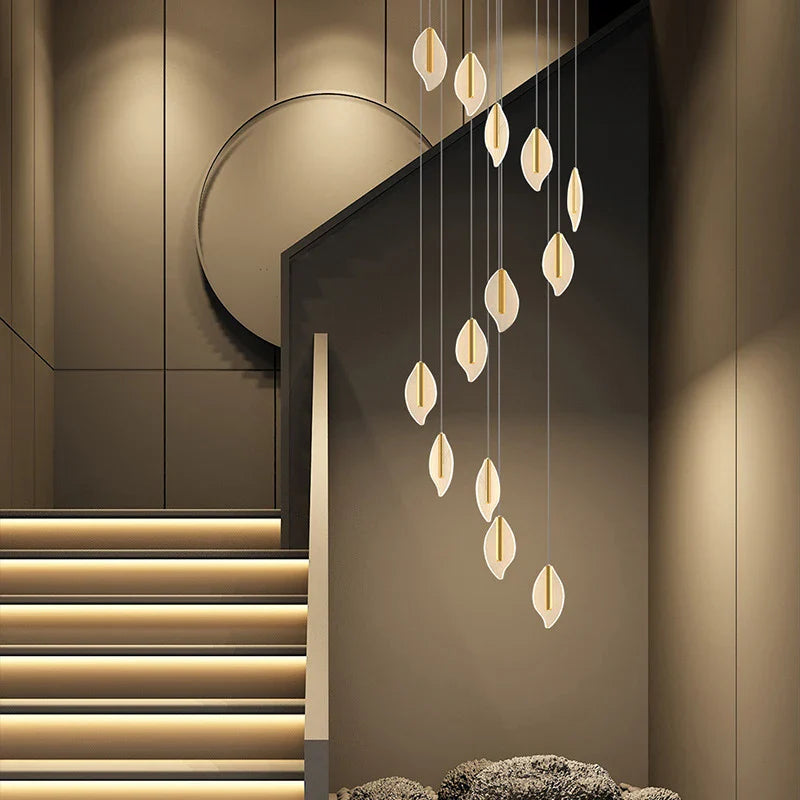 Modern acrylic chandelier for indoor decorative lighting