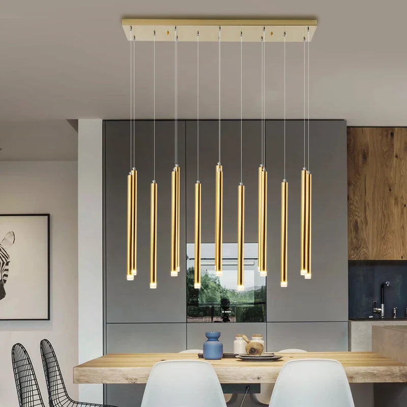 Chic Contemporary Minimalist LED Chandelier