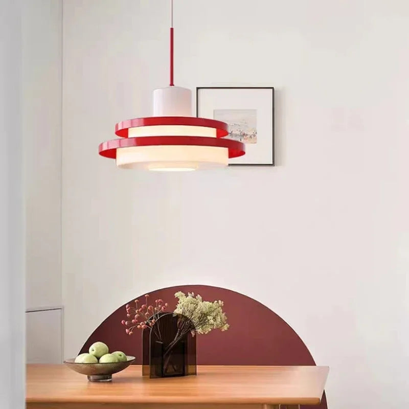Modern home decor minimalist vintage retro LED chandelier