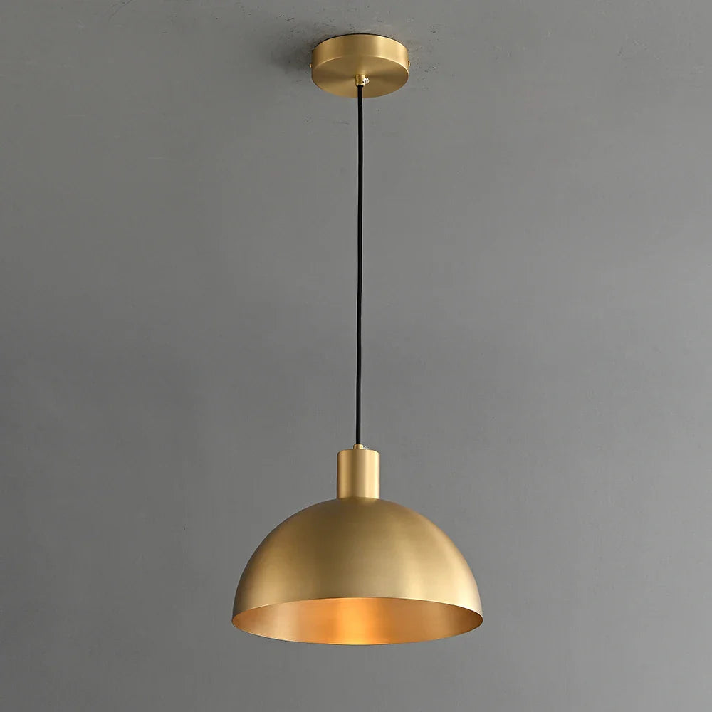 Modern pendant light for rustic chic island