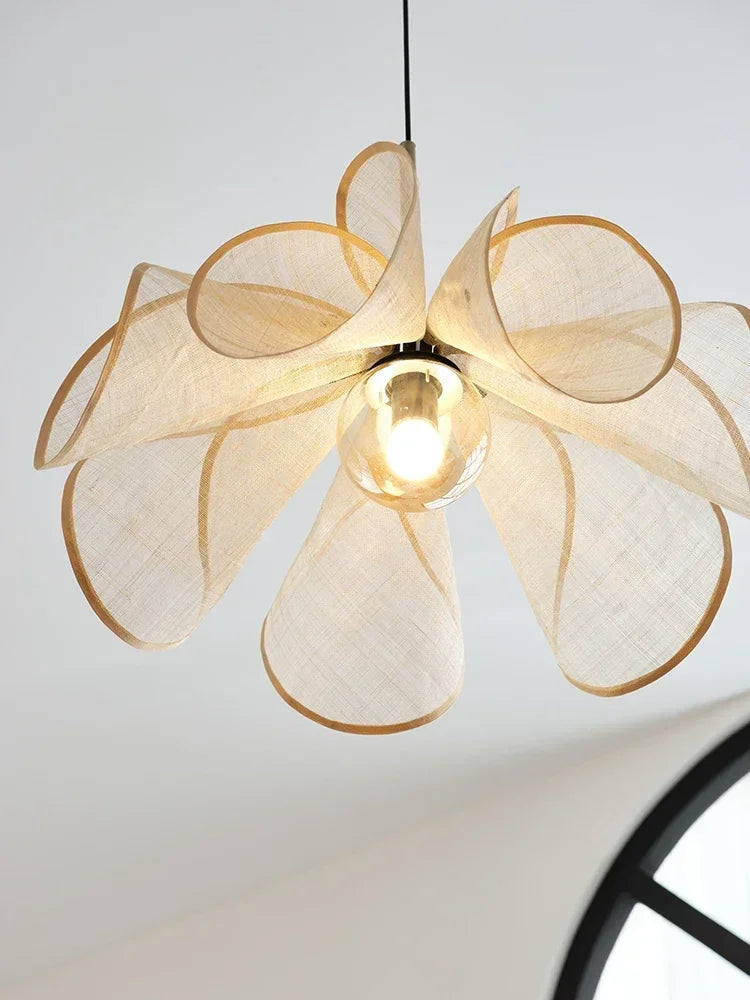 simple Nordic Japanese-style high-end floral chandelier