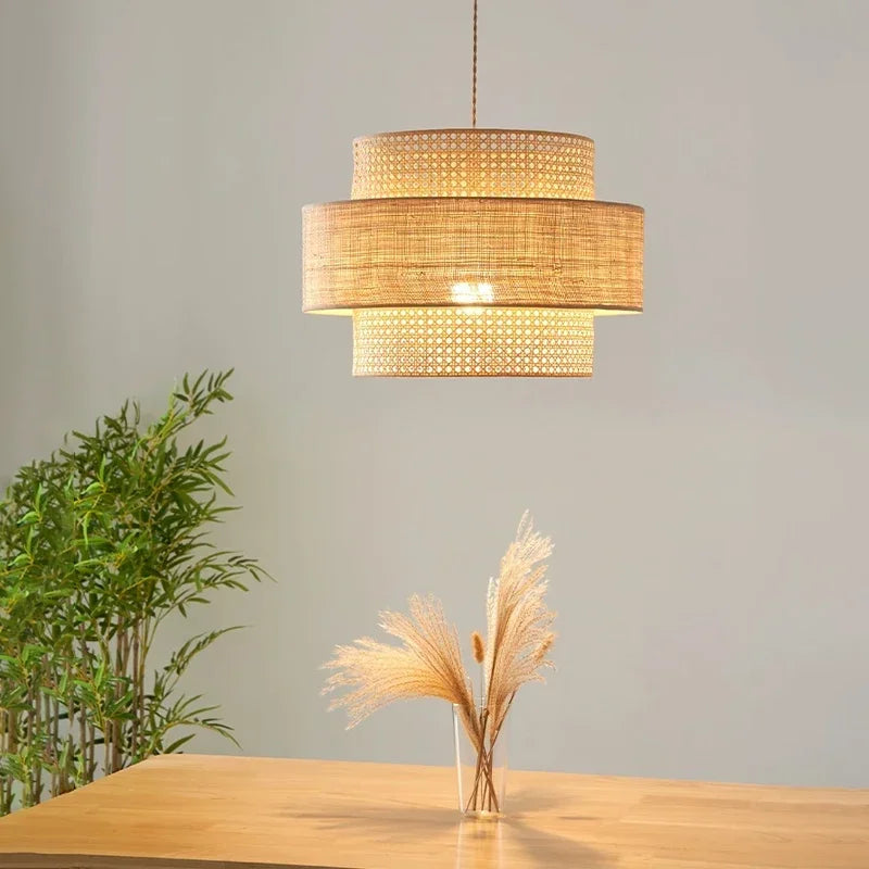 Elegant Natural LED Artisan Chandelier