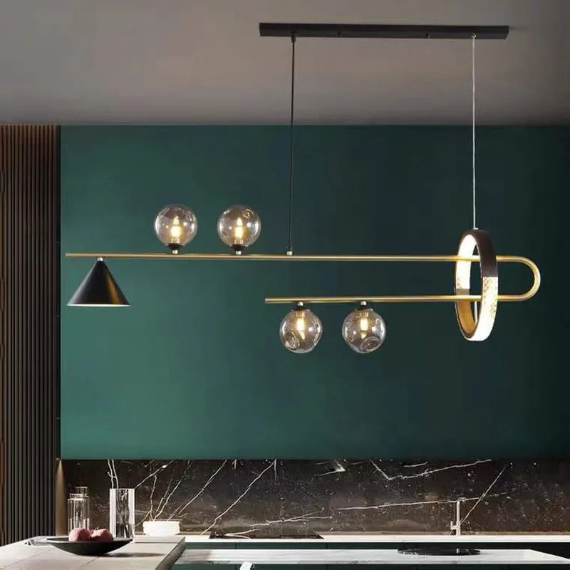 Elegant and Minimalist Scandinavian Chandelier