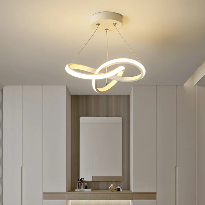 Creative simple LED chandelier for modern interior decoration