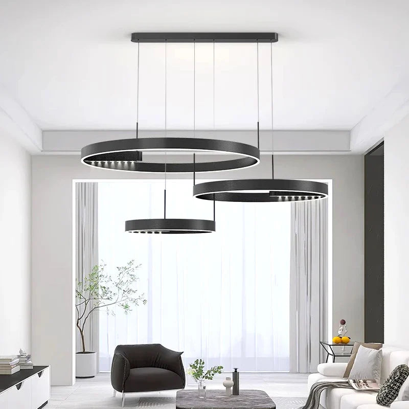 Simple Modern LED Chandelier for Interior Lighting