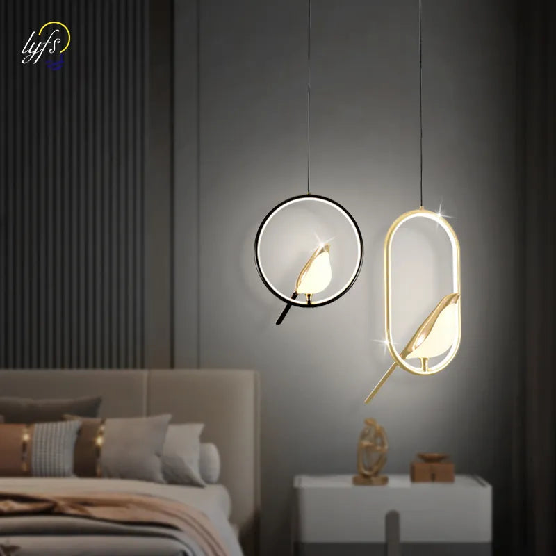 Elegant minimalist modern pendant light