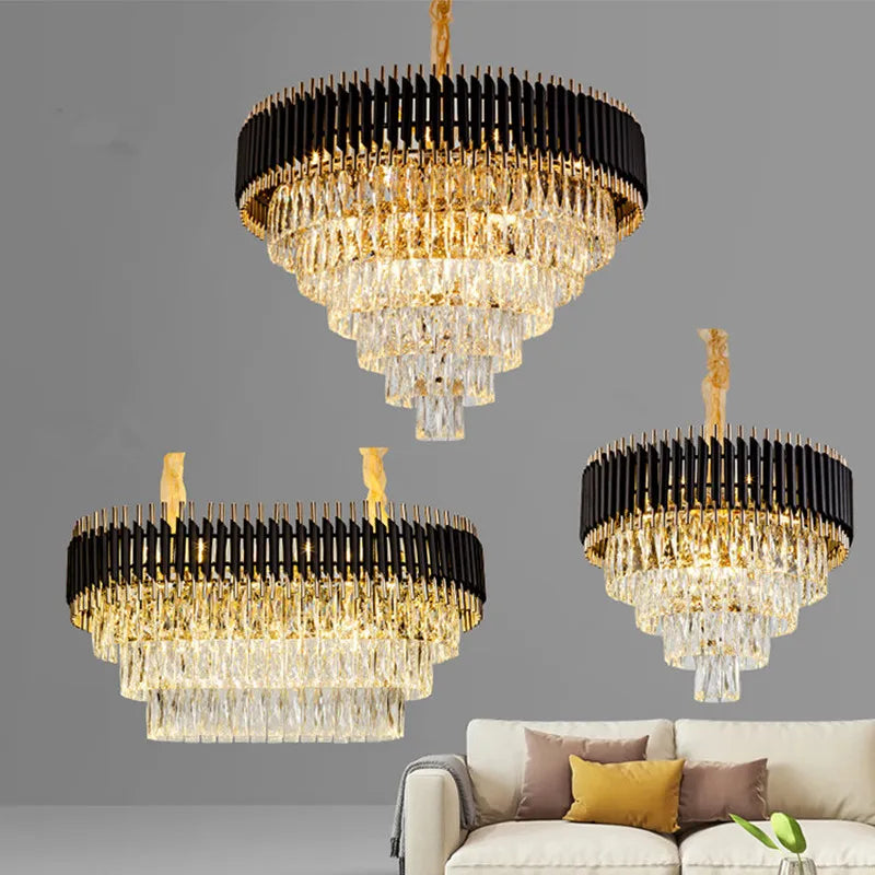 K9 LED Modern Luxury Crystal Chandelier