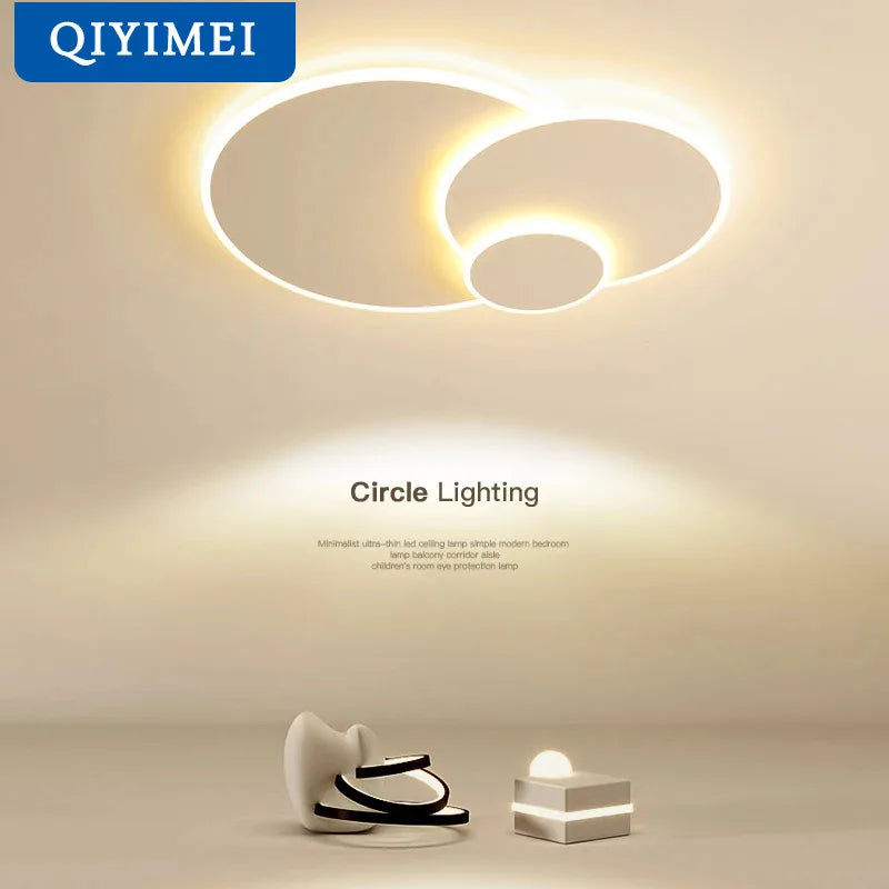 Sleek design acrylic LED chandelier