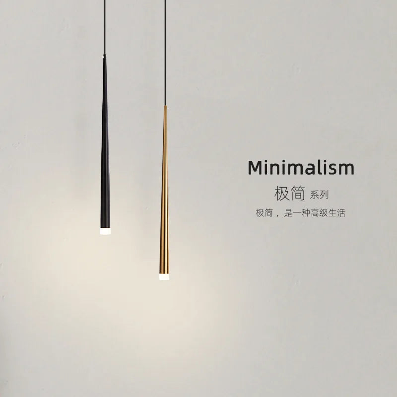 Creative Nordic LED chandelier for restaurant and bar decoration