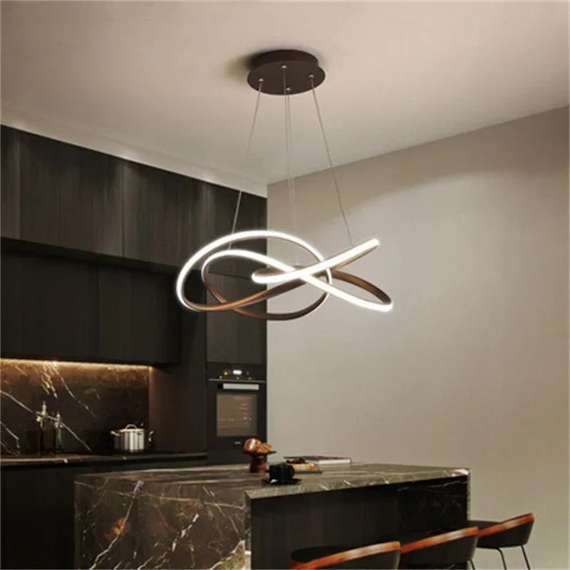 Sleek, Bright, Elegant Chandelier