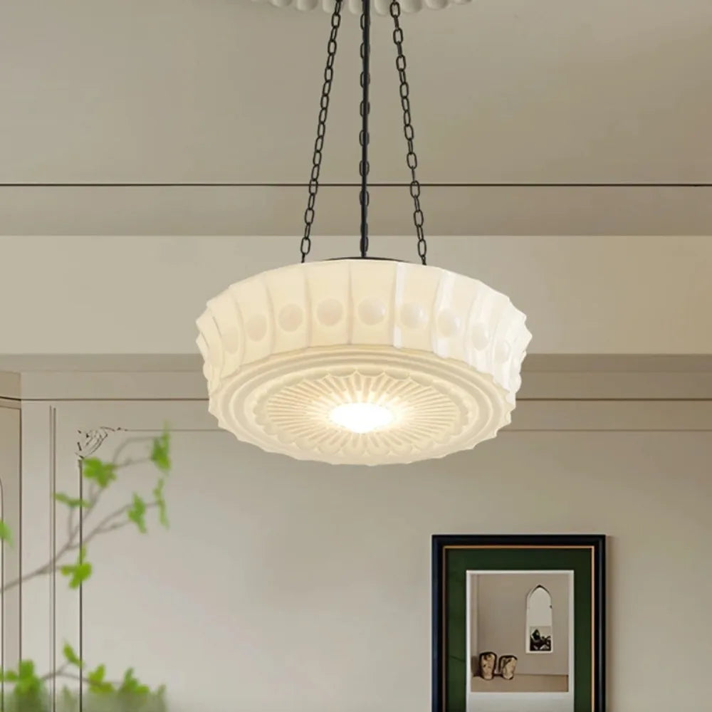 Elegant glass design pendant light