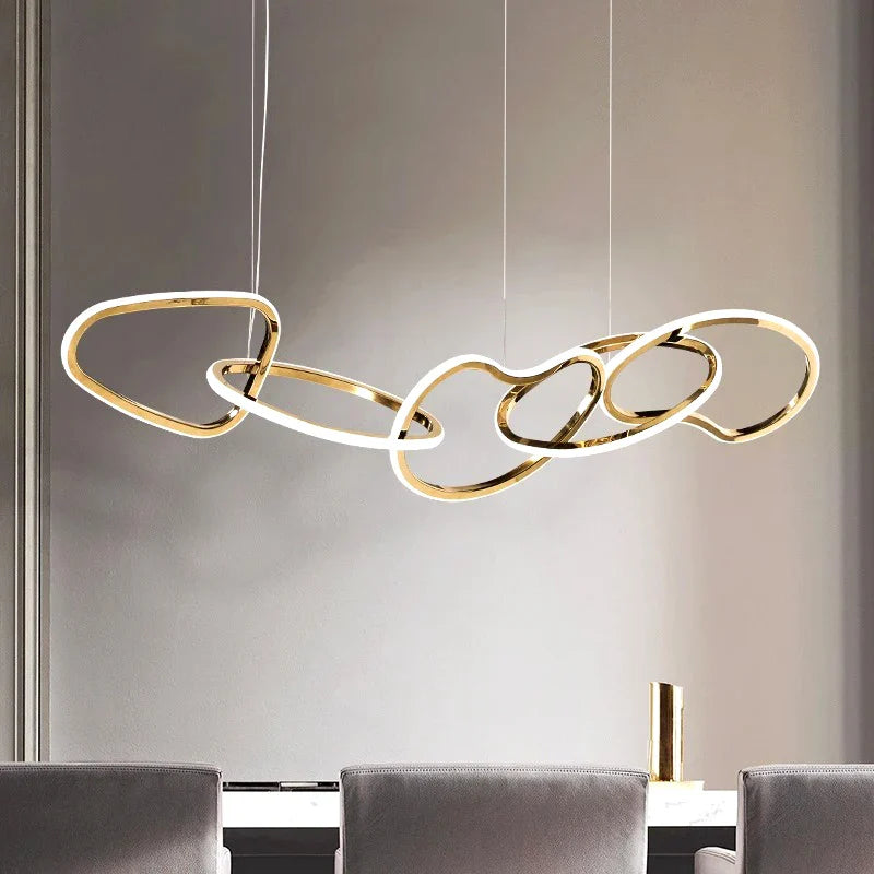 Modern LED Chandelier for Living Room Dining Room Indoor Lighting