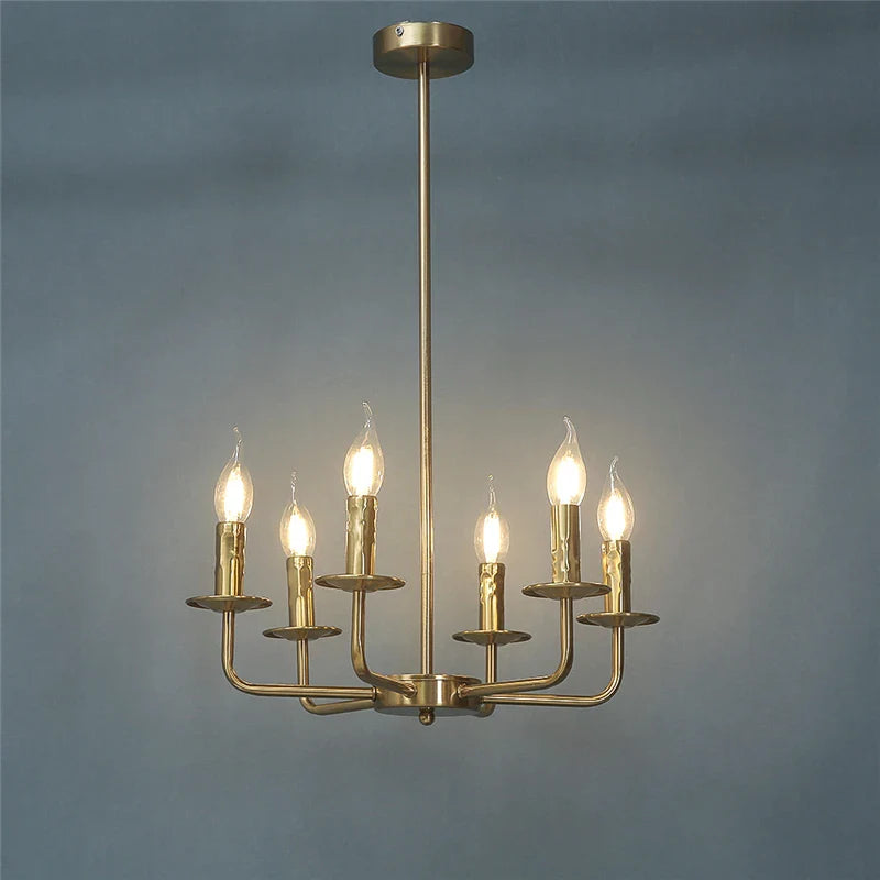 Modern and Elegant Iron Chandelier