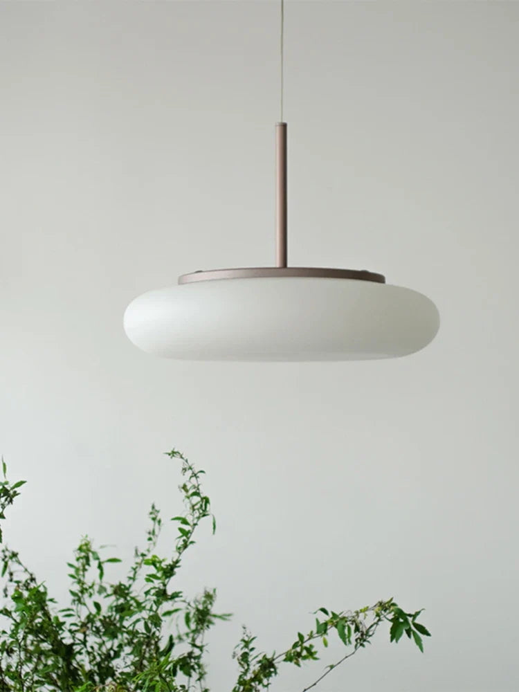 modern circular LED chandelier for minimalist interior