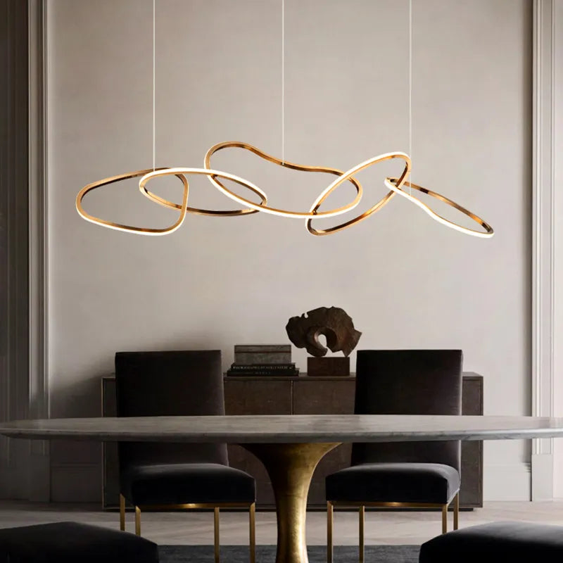 Modern Chandeliers Pendant Lights for Living Room Vintage Hanging Ceiling Lights Dining Room Indoor Lighting Pendant Lamp