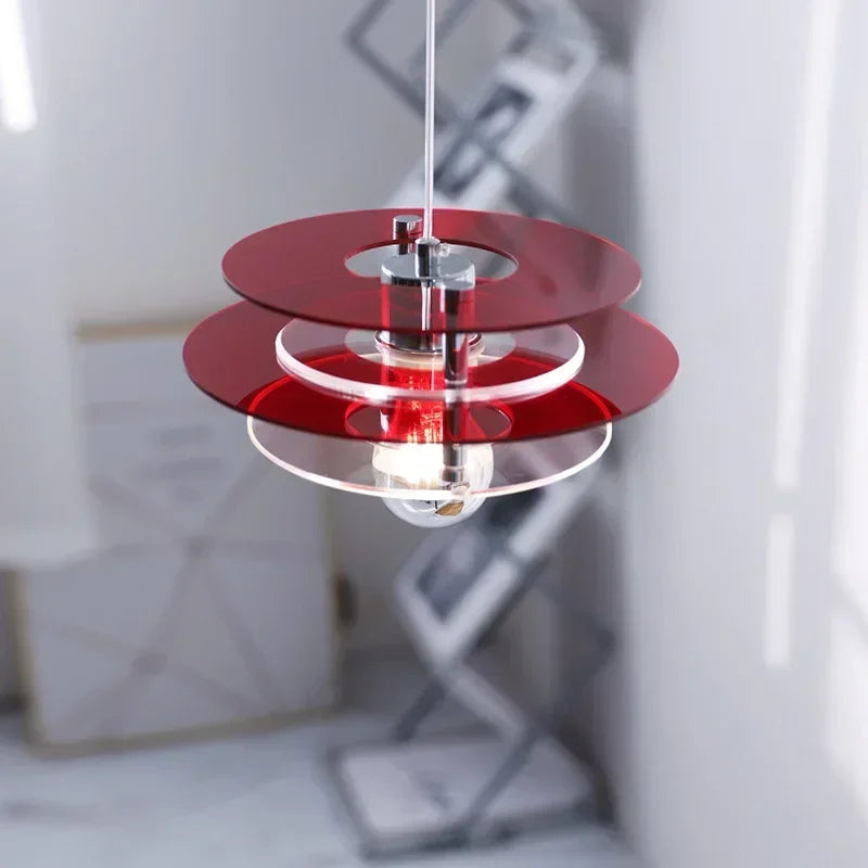Vintage UFO design chandelier