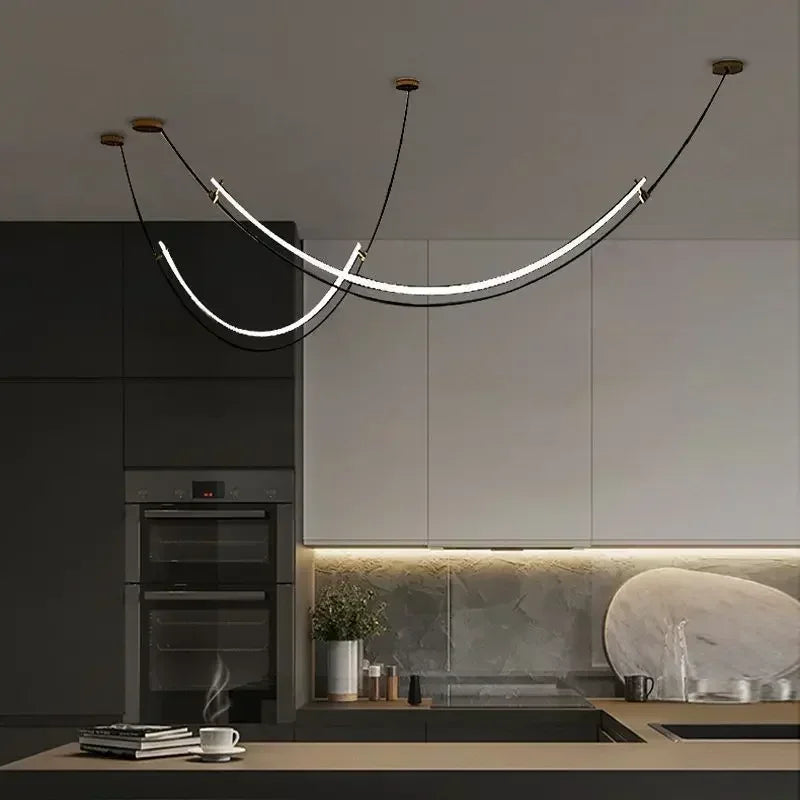 Modern minimalist pendant chandelier for interior decoration