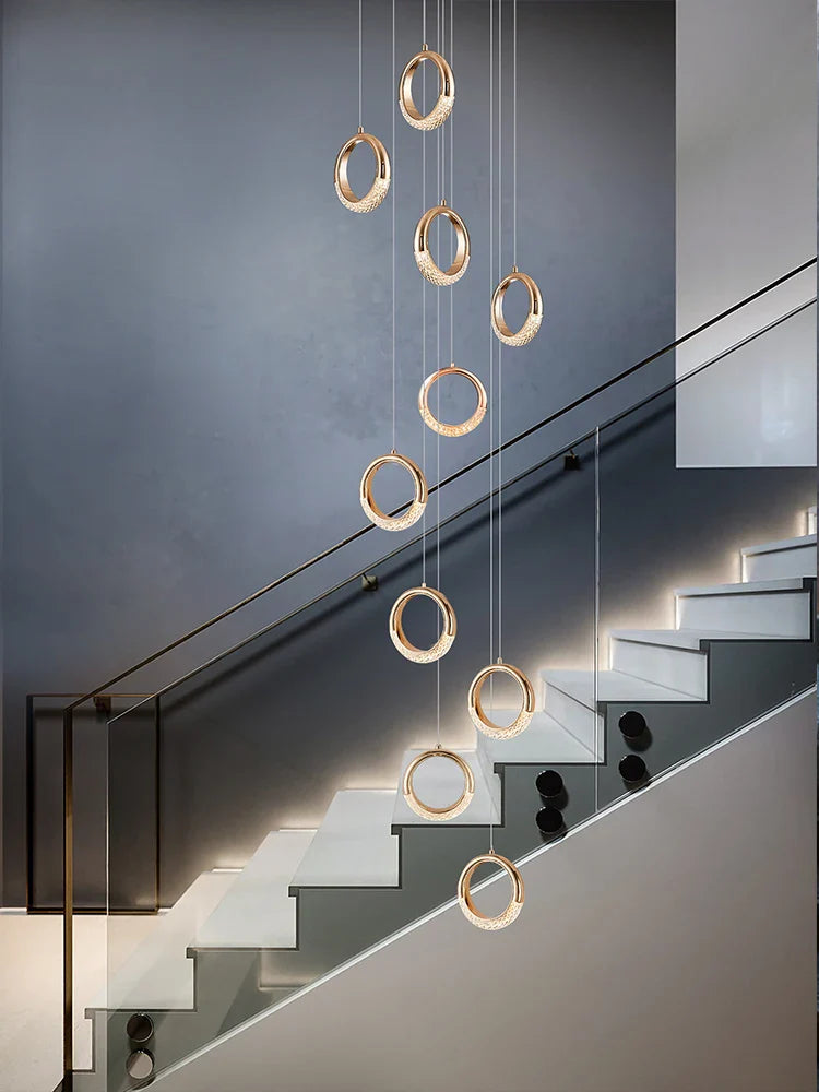 Modern design LED chandelier for elegant pendant lighting