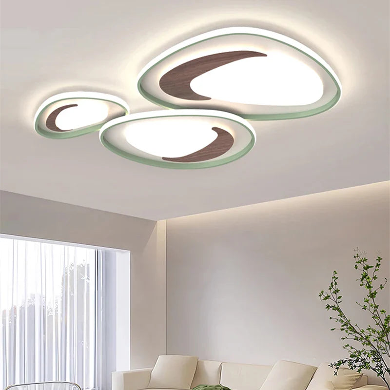 Scandinavian wooden Nordic pendant light