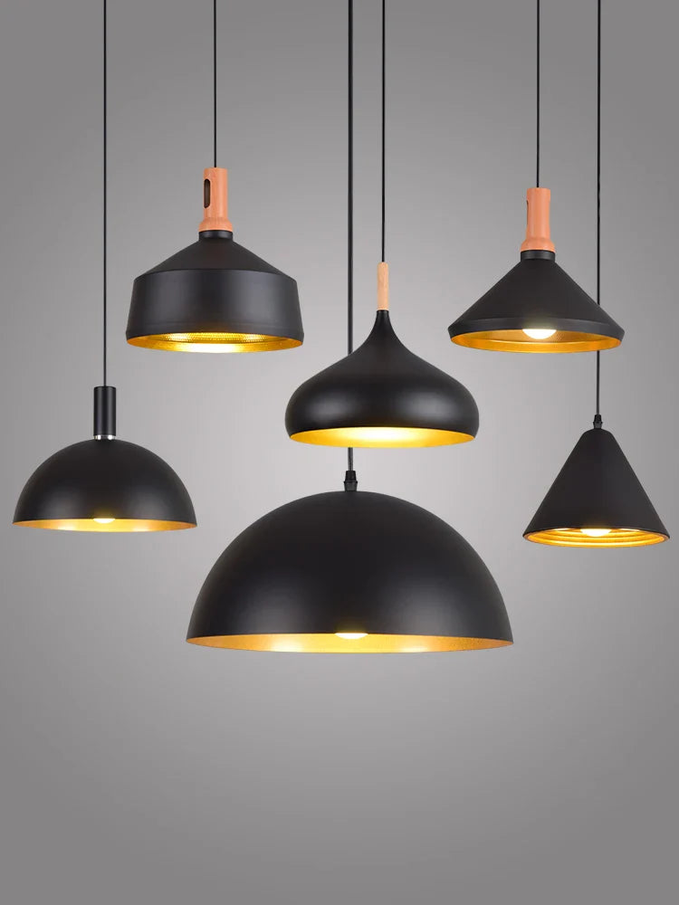 Creative Retro Industrial Style LED Chandelier for Restaurants