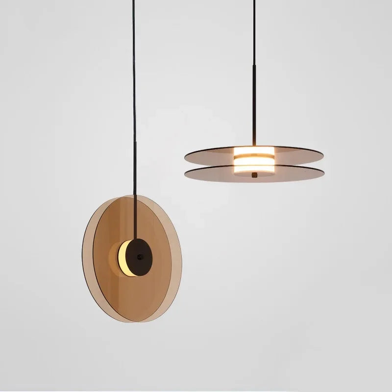 Modern minimalist luminous Nordic chandelier
