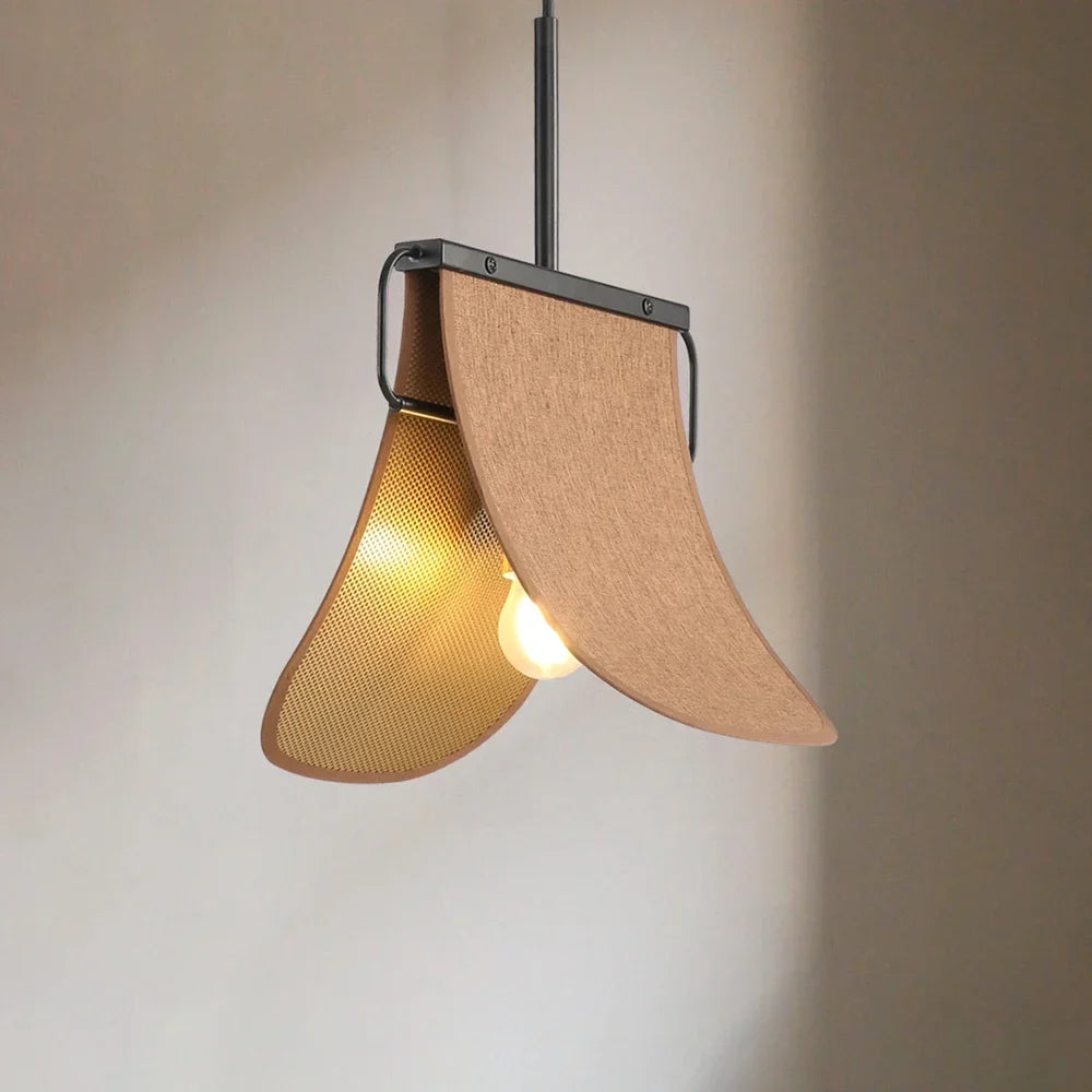 Fabric Chinese-style chandelier for restaurants and cafés