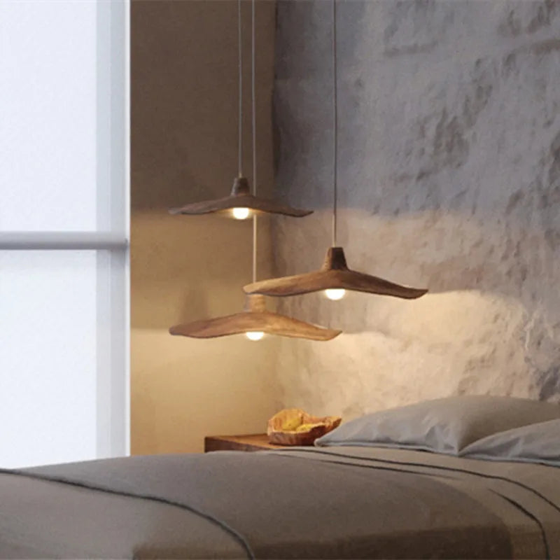 Wabi-Sabi Japanese Vintage Chandelier for Modern Interior Design