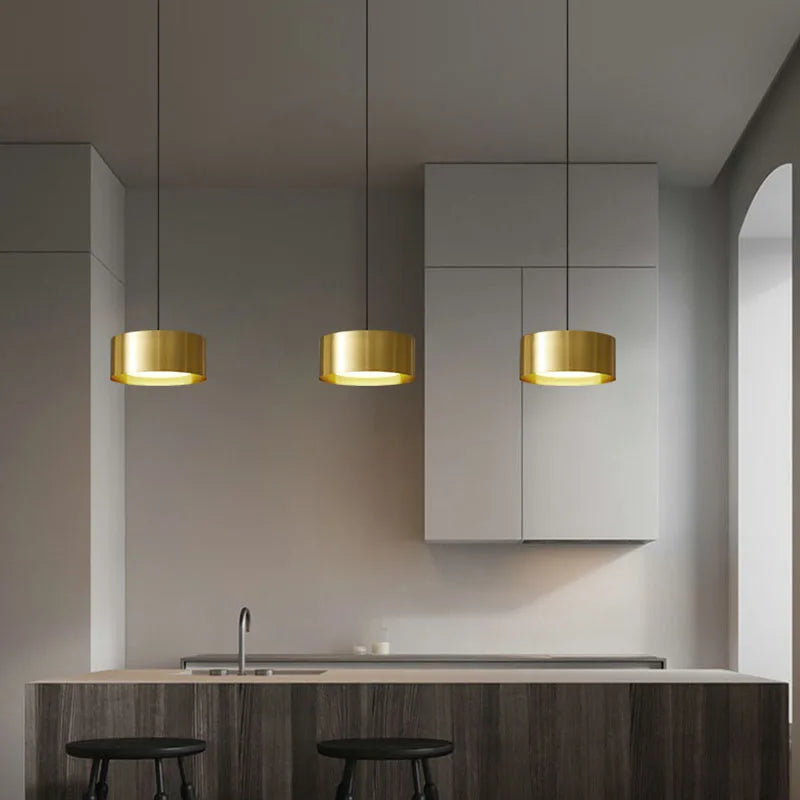 Elegant Contemporary Brass Chandeliers