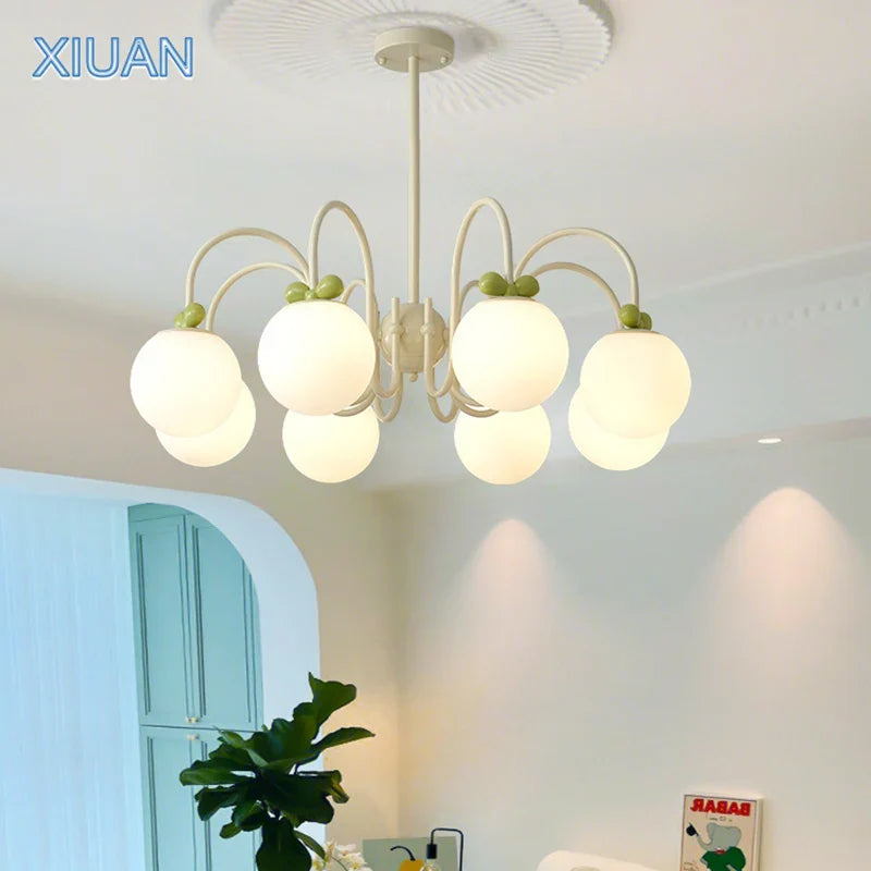 French-style glass chandelier ideal for a hotel
