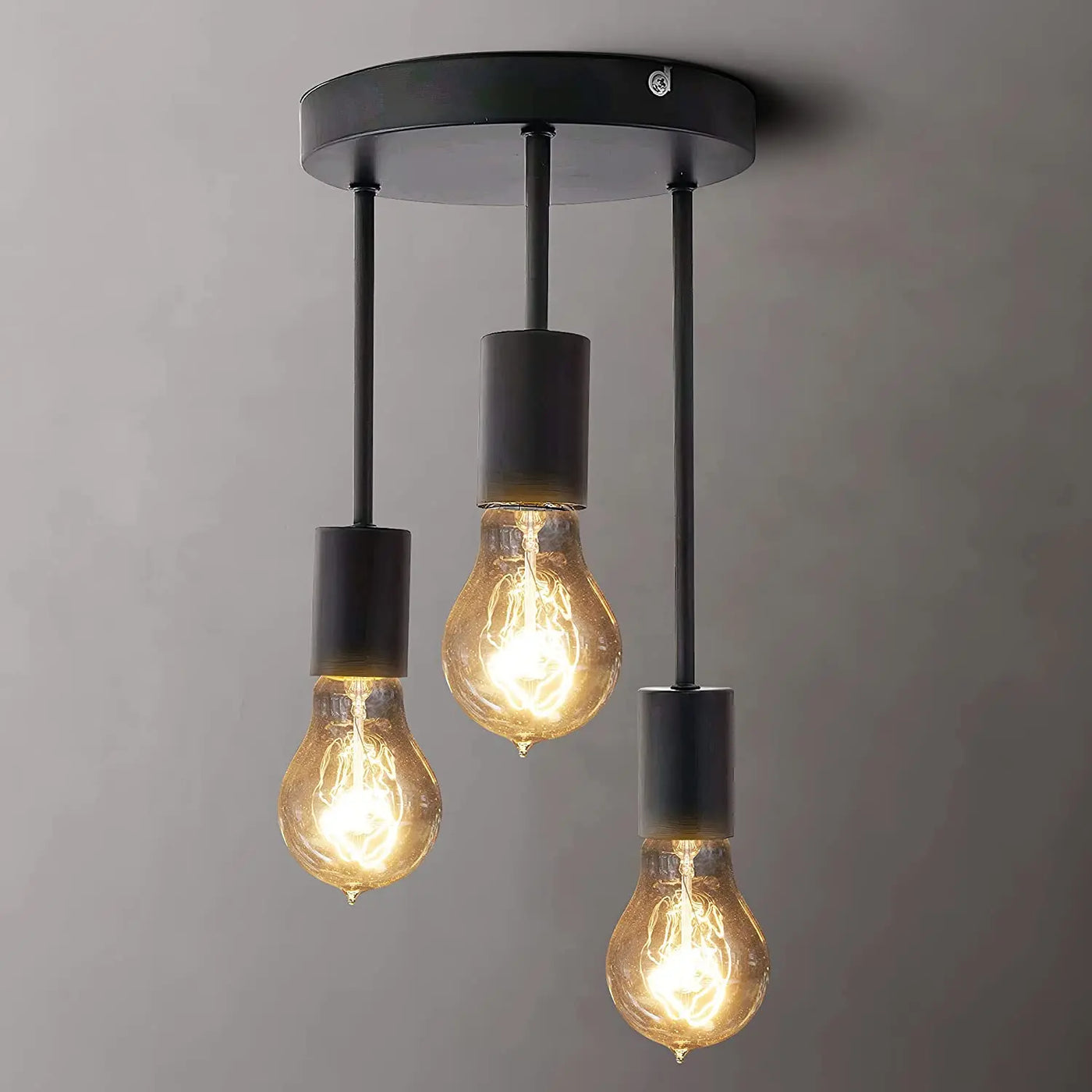 Stylish industrial design ceiling light