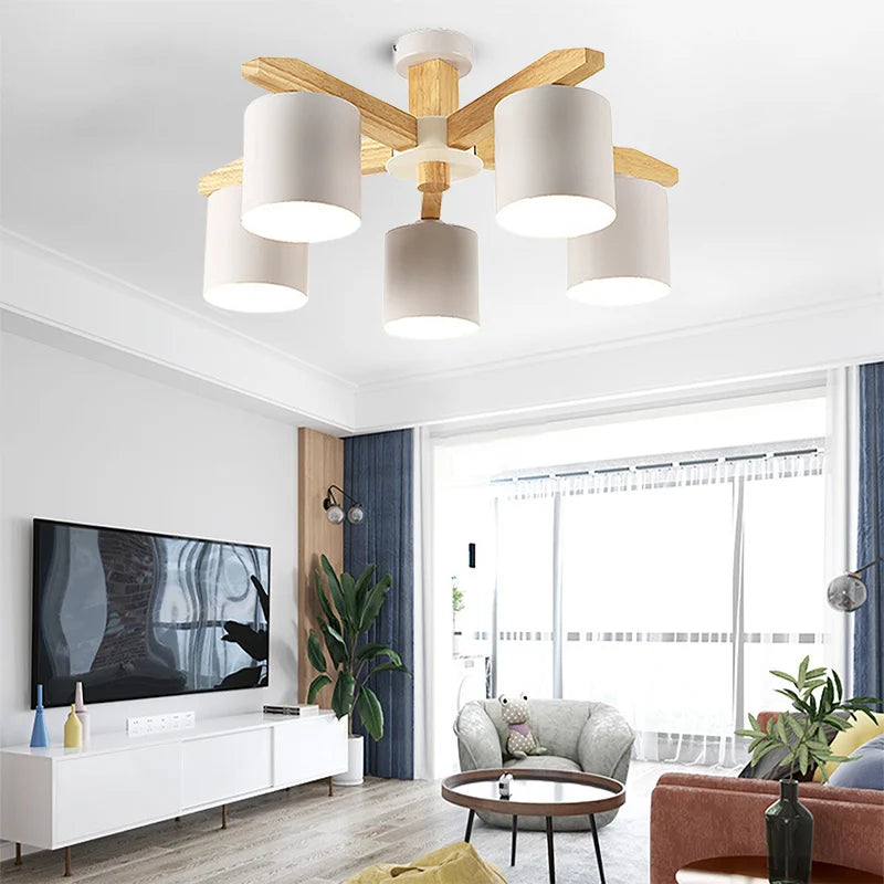 Minimalist Nordic Chic Chandelier