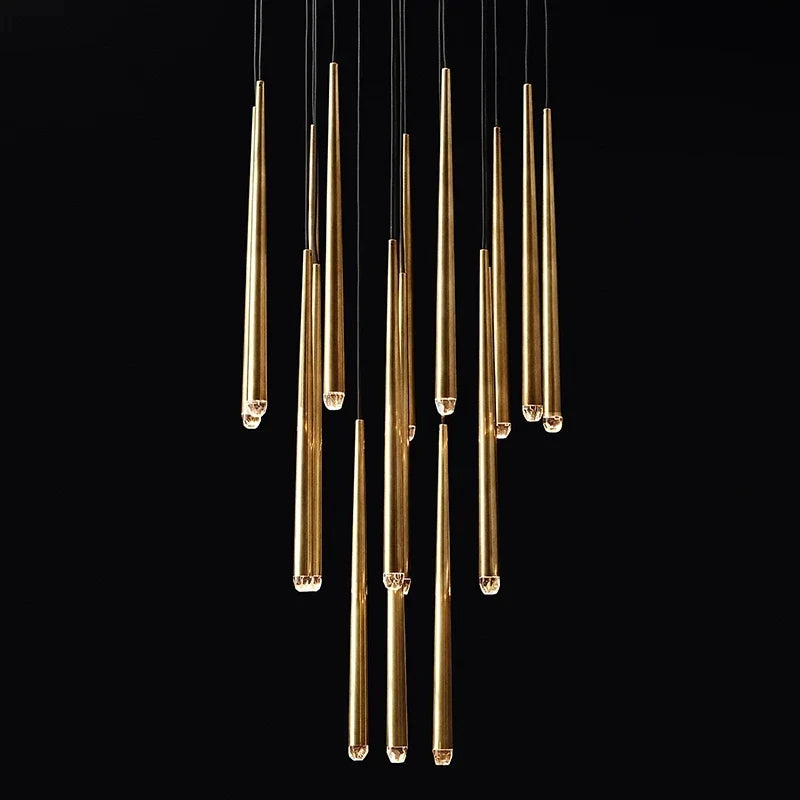 Modern design crystal chandelier for elegant interior lighting