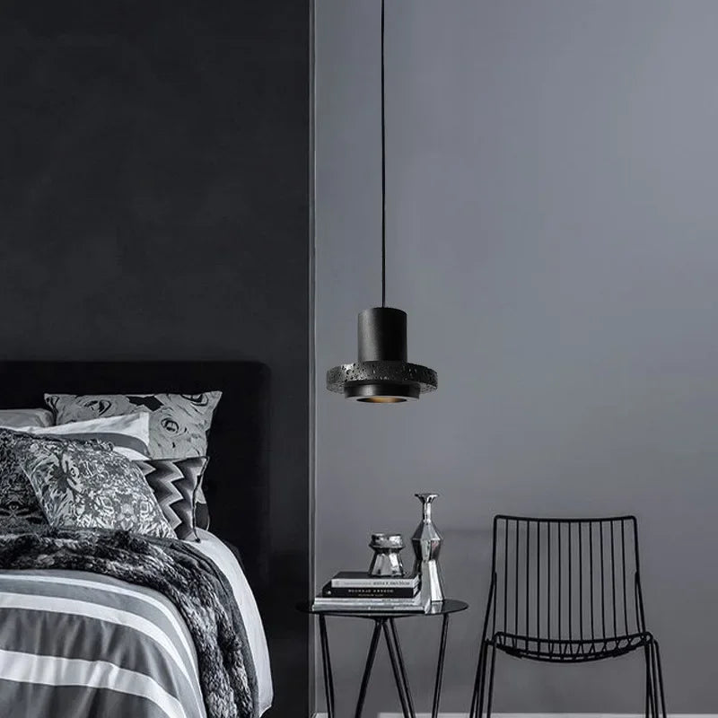 High-end creative industrial stone design chandelier