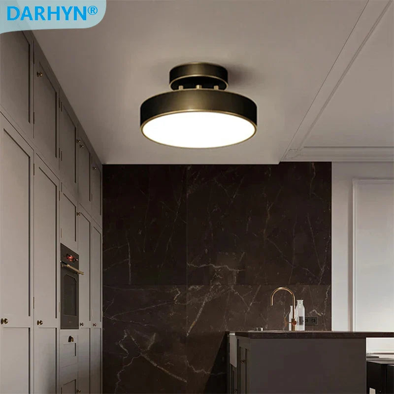Nordic Minimalist Round Ceiling Light