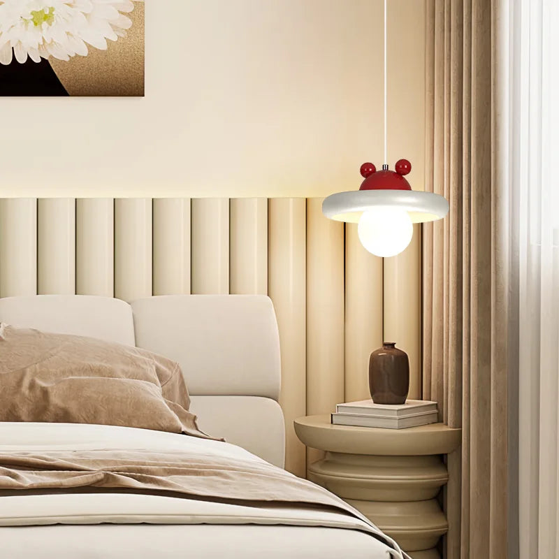 Modern chandelier for children's room bright Nordic decoration