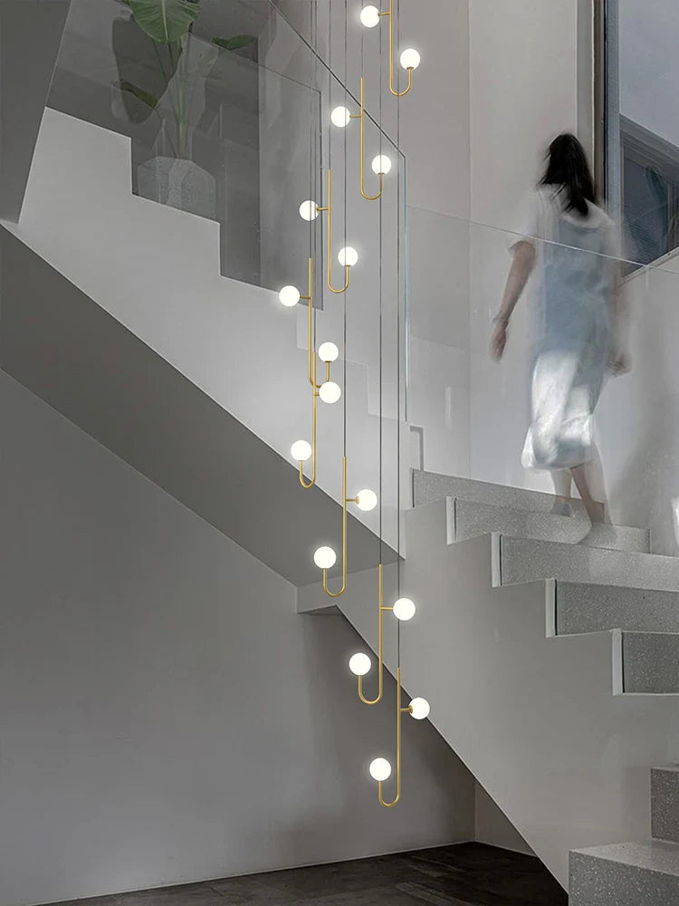 Modern design chandelier with creative LED lighting
