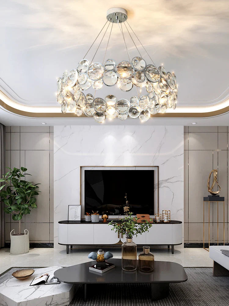 Modern K9 Crystal Chandelier for Elegant Home Decoration