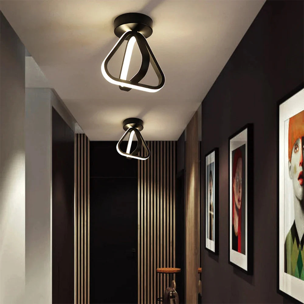Elegant bright modern LED chandelier