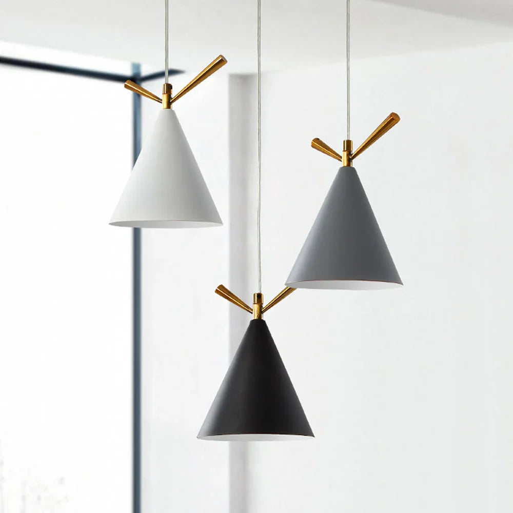 Elegant retro design LED chandelier.